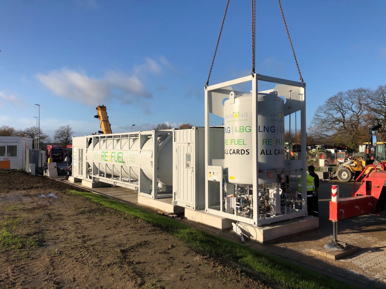 LNG Tankanlage in Reinfeld