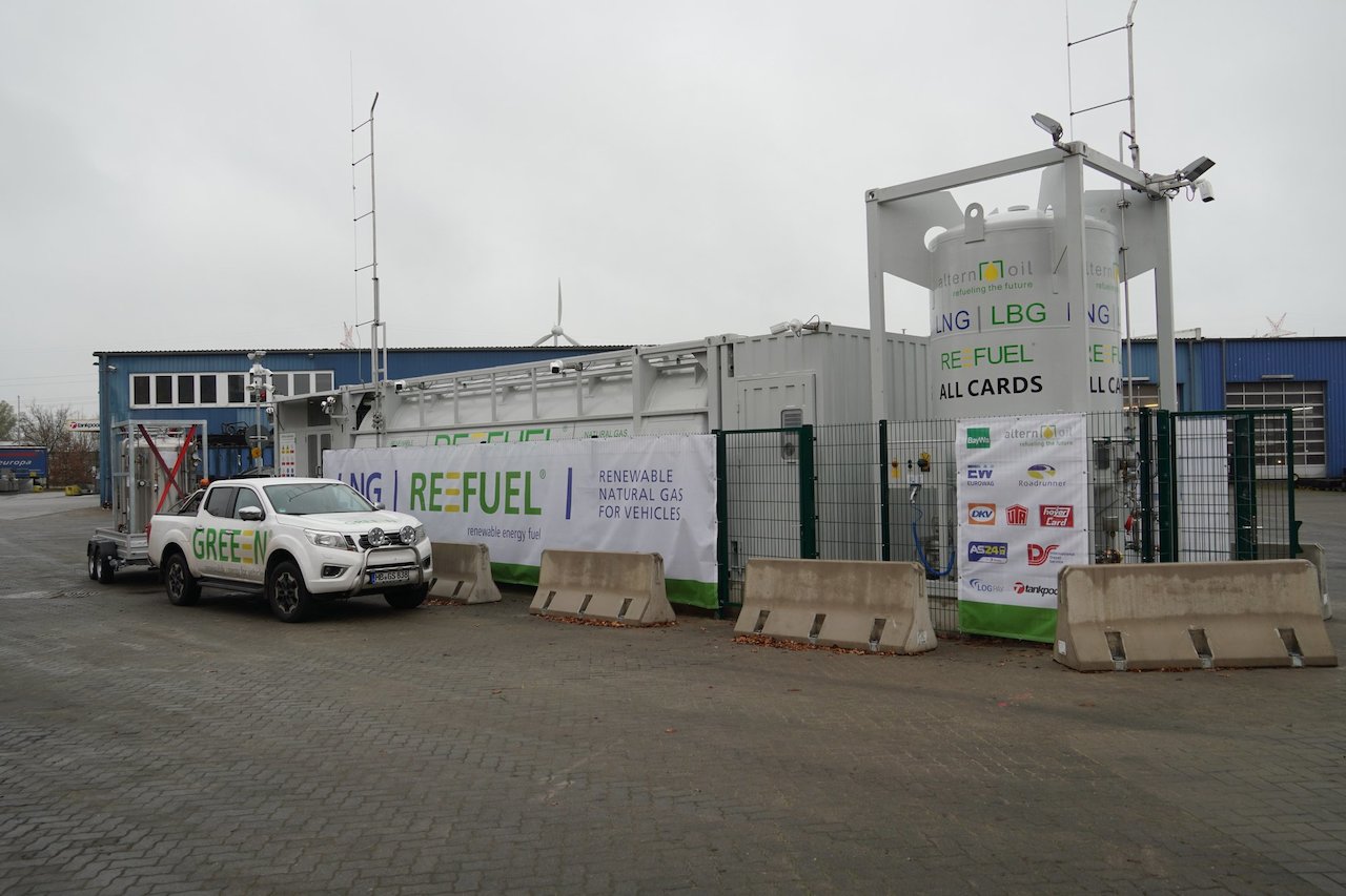LNG Tankstelle in Bremen 