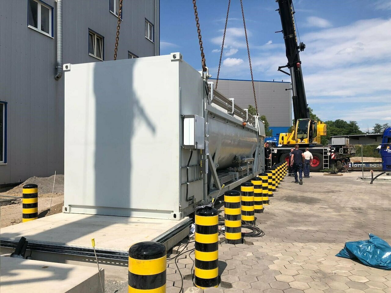 REEFUEL Bio-LNG Tankstelle Hamburg 