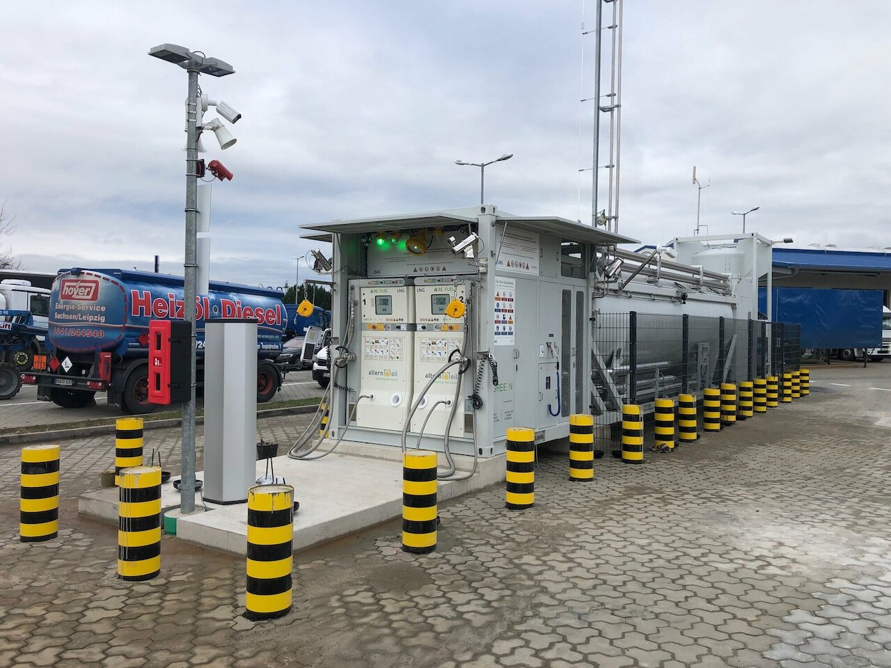 REEFUEL LNG Tankstelle Leipzig